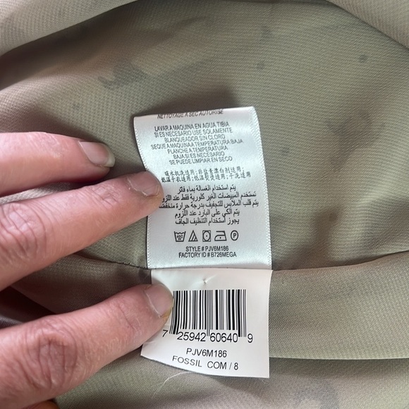 BCBG Generation Cross-Back Sleeveless Collar Dress W Dotted Horse Print Size 8 - Picture 13 of 17